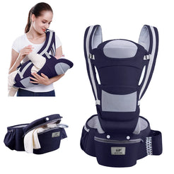 Ergonomic Baby Carrier Backpack – Front-Facing Hipseat Sling