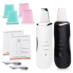 Electric Ultrasonic Skin Scrubber – Deep Cleansing & Blackhead Remover