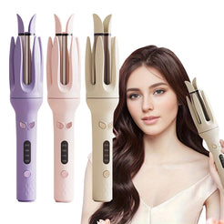 Electric Auto Hair Curler – Anti-Tangle Ceramic Curling Wand