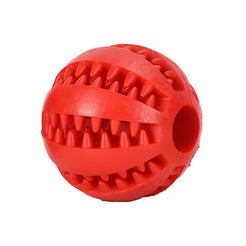 Dog Toy Ball – Durable Rubber Chew & Treat Feeder