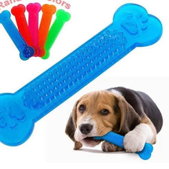 Durable Dog Chew Toy – Rubber Bone for Aggressive Chewers