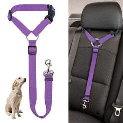 Dog Car Seat Belt - Secure & Comfortable Travel for Dogs