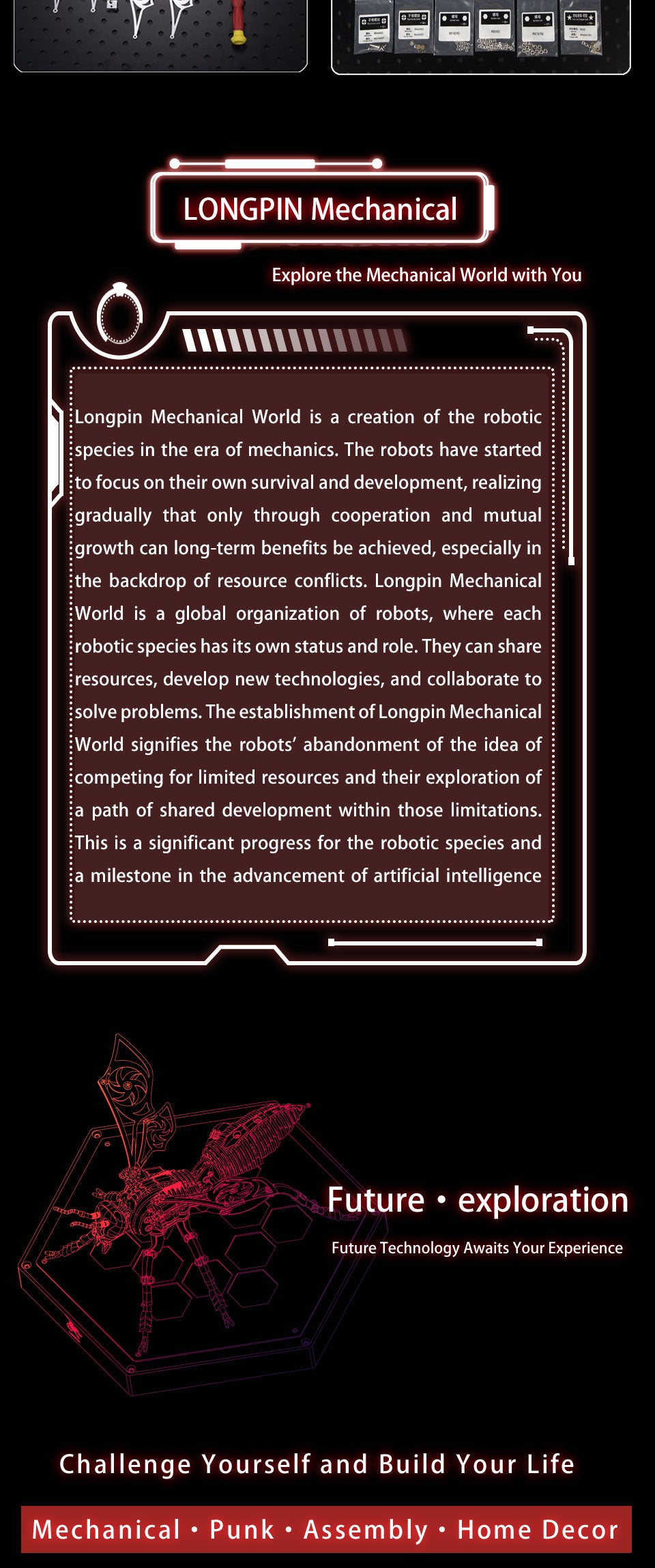 3D mechanical metal wasp Assembly kit - onlinemegasale.com 3D mechanical metal wasp Assembly kit - onlinemegasale.com