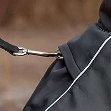Covered Leash opening to attach leash to harness
