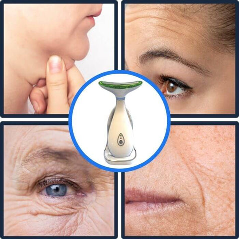 Skin Facial and Neck Muscle Rejuvenation Beauty Massager - onlinemegasale.com
