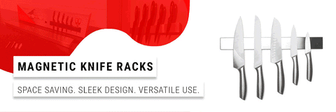 Magnetic Wooden Knife Rack - onlinemegasale.com