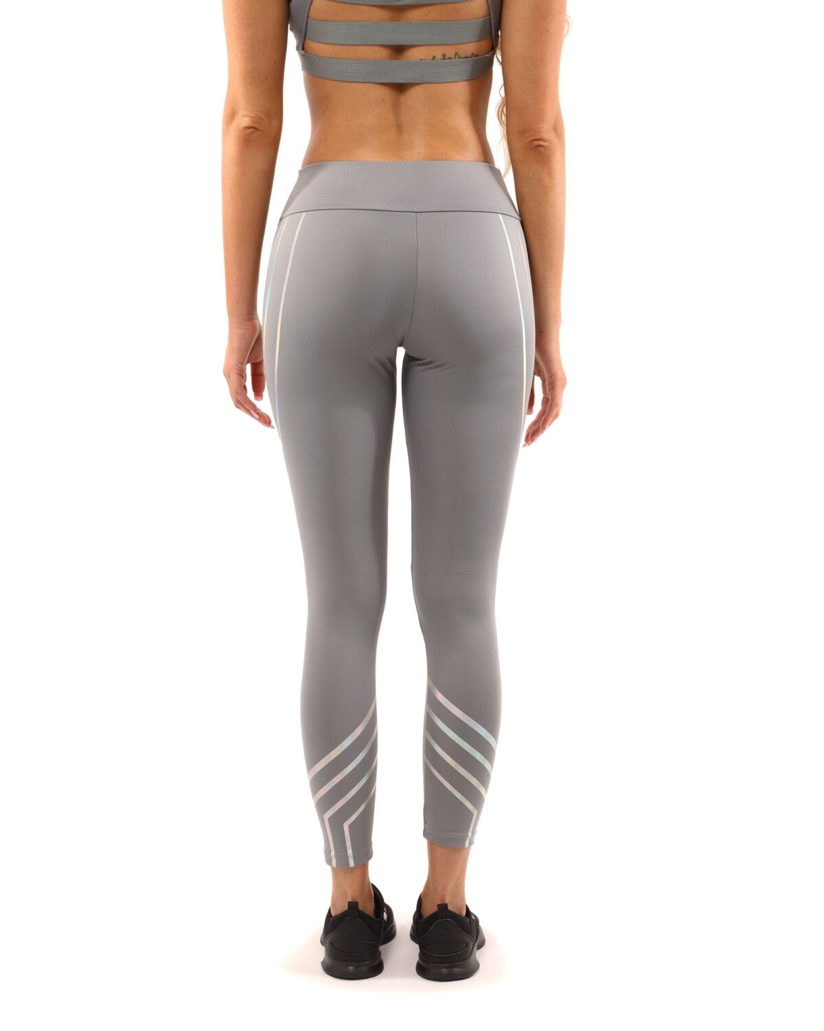Laguna Set - Leggings & Sports Bra - Grey - onlinemegasale.com
