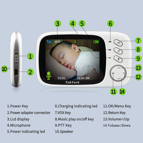 Baby Monitor Security Camera - onlinemegasale.com