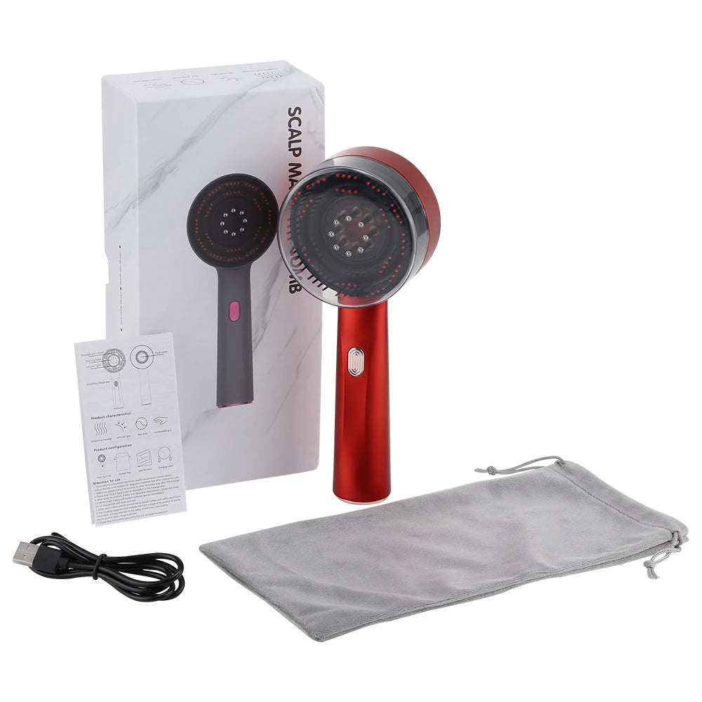 ScalpGlow Red Therapy Comb - onlinemegasale.com