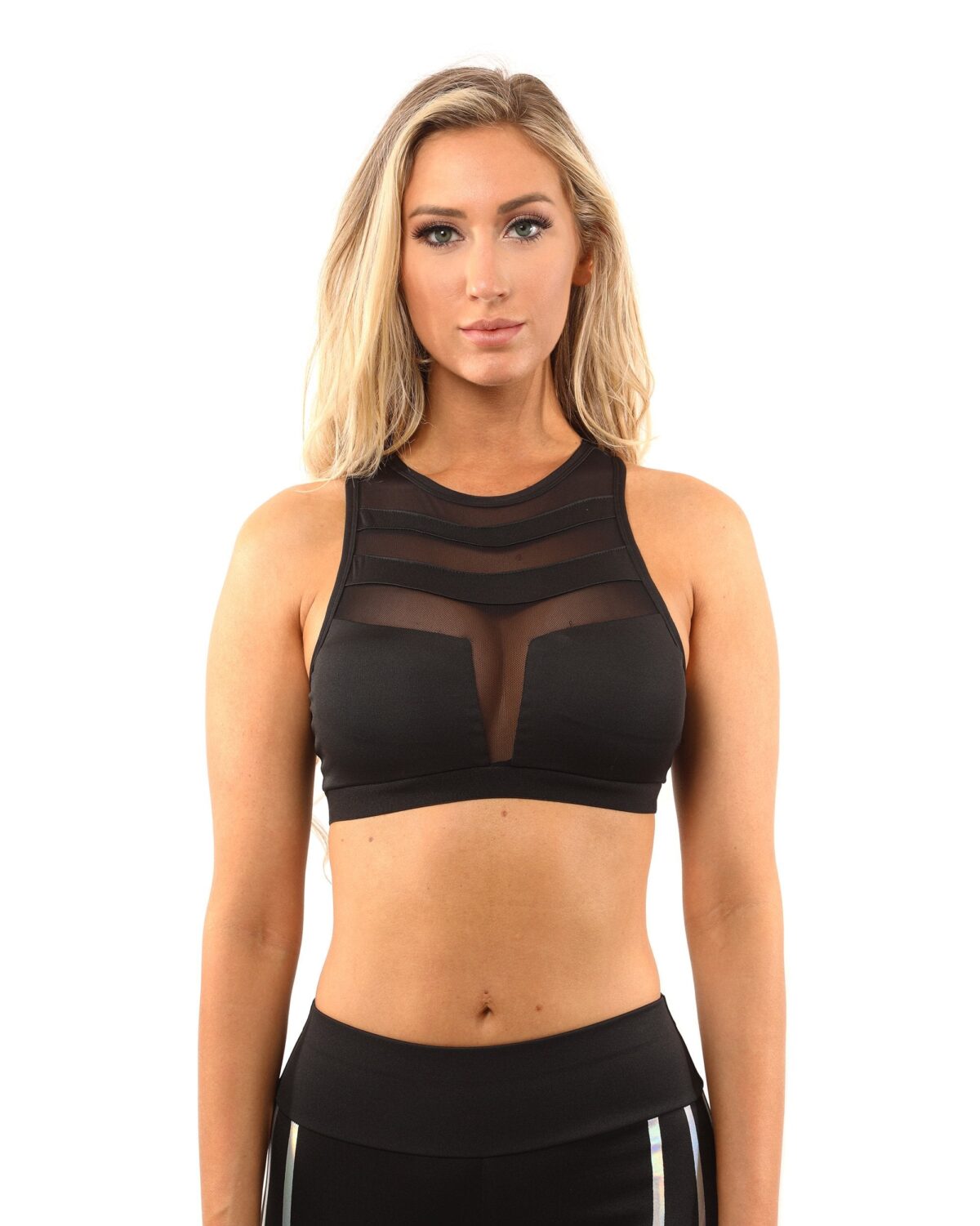 Laguna Set - Leggings & Sports Bra - Black - onlinemegasale.com