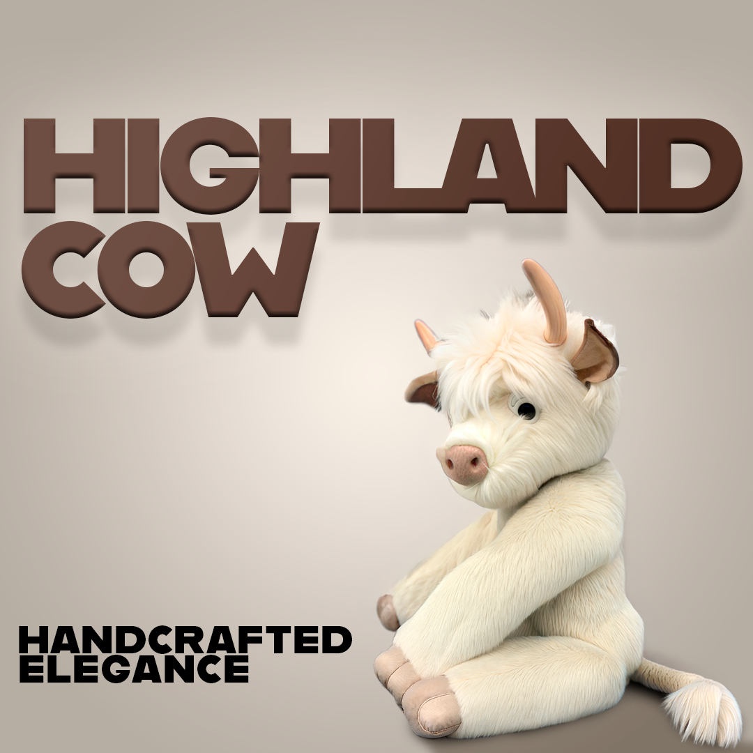 Highland Cow Plush Toy - onlinemegasale.com Highland Cow Plush Toy - onlinemegasale.com