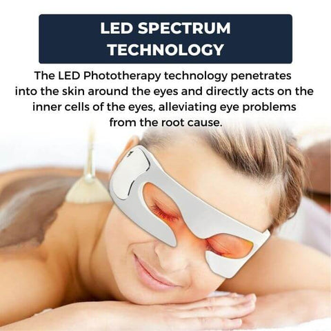 Therapeutic Eye Massager for Dark Circles, Puffiness, and Under-Eye Bags - onlinemegasale.com
