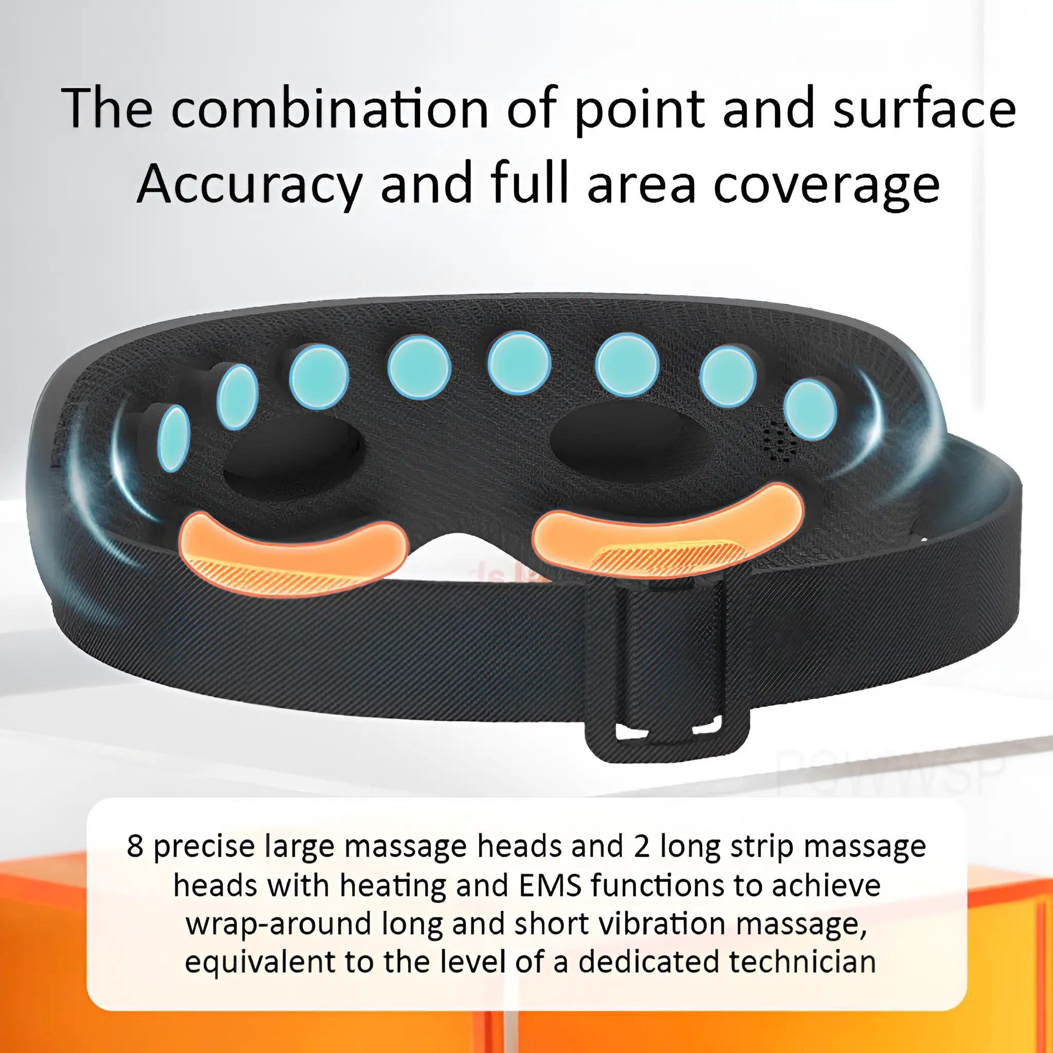 Electric Vibration Eye Massager Pulse Steam Eyeglasses - onlinemegasale.com
