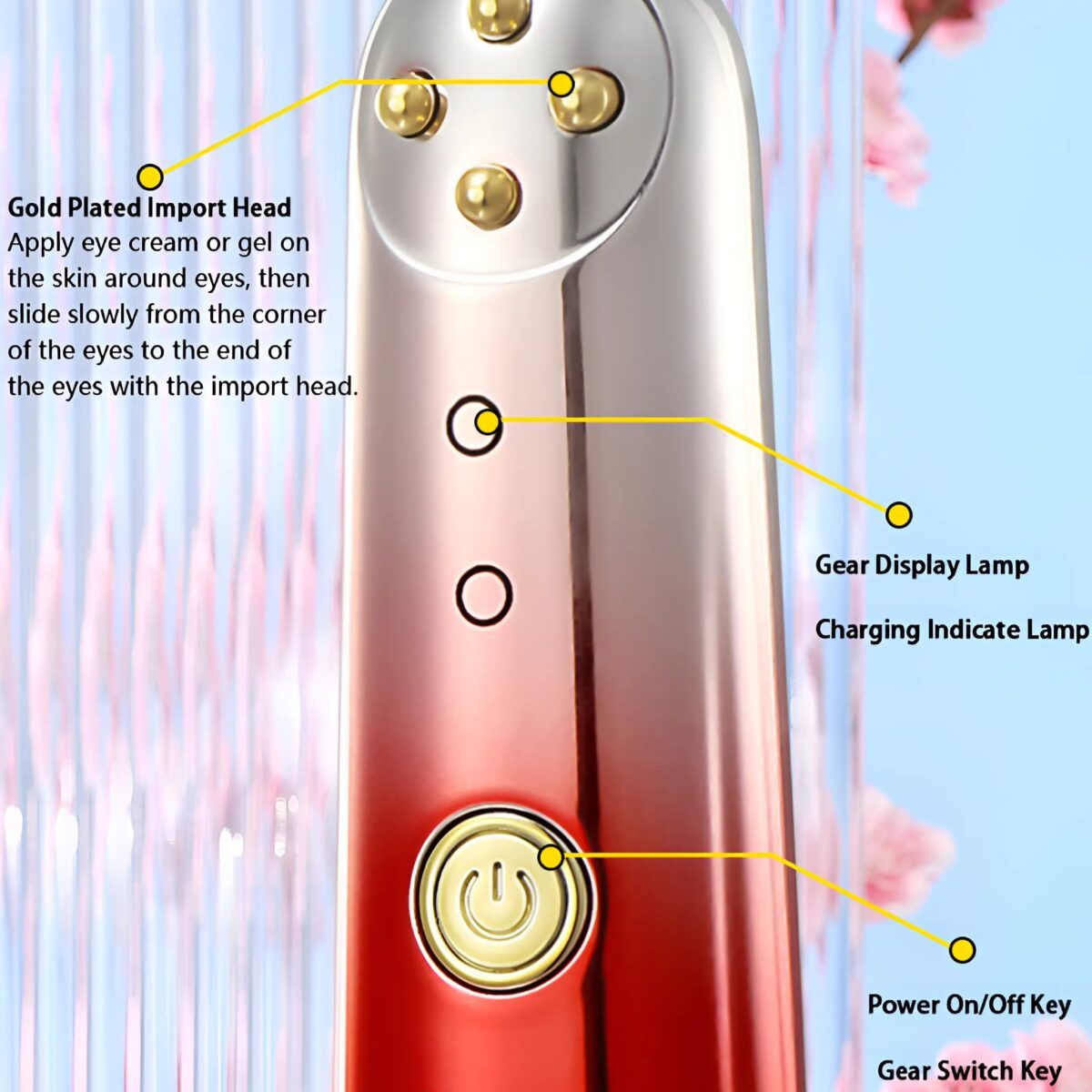 RF Radio Frequency Eye Skin Tightening Device - onlinemegasale.com