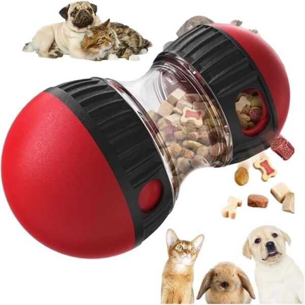 Interactive Dog Toy – Elliptical Track with Leaky Food