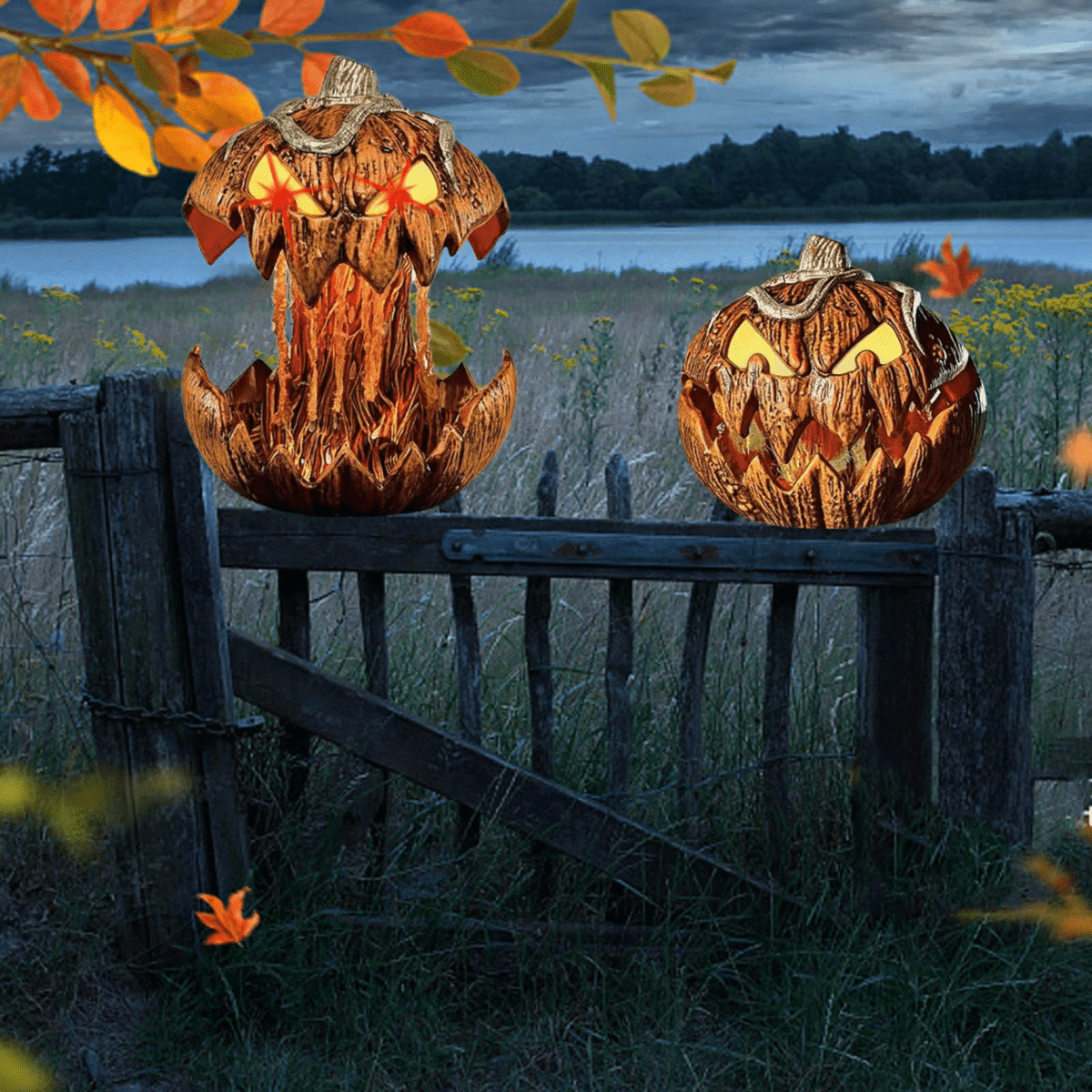 LED Pumpkin Lantern - onlinemegasale.com