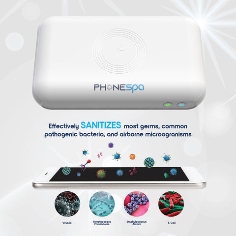 Phone Sterilizer - Portable UV Light Cell Phone Disinfection Box - onlinemegasale.com