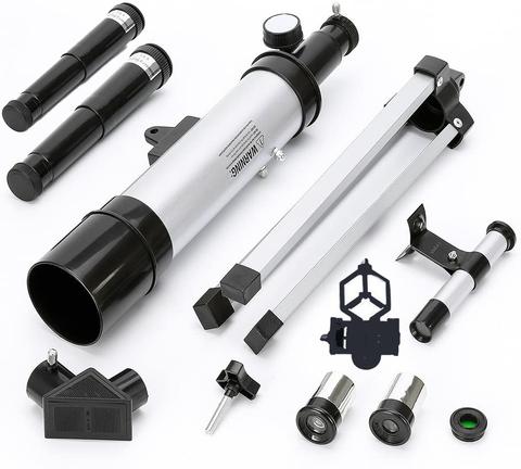Professional HD 100X Beginners & Kids Telescope With Smartphone Holder - onlinemegasale.com Professional HD 100X Beginners & Kids Telescope With Smartphone Holder - onlinemegasale.com