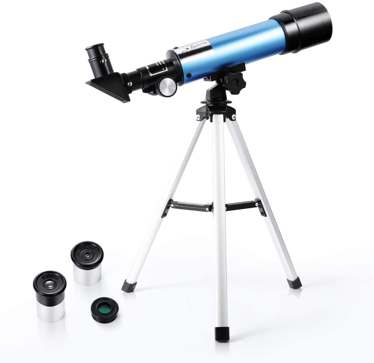 Professional HD 100X Beginners & Kids Telescope With Smartphone Holder - onlinemegasale.com