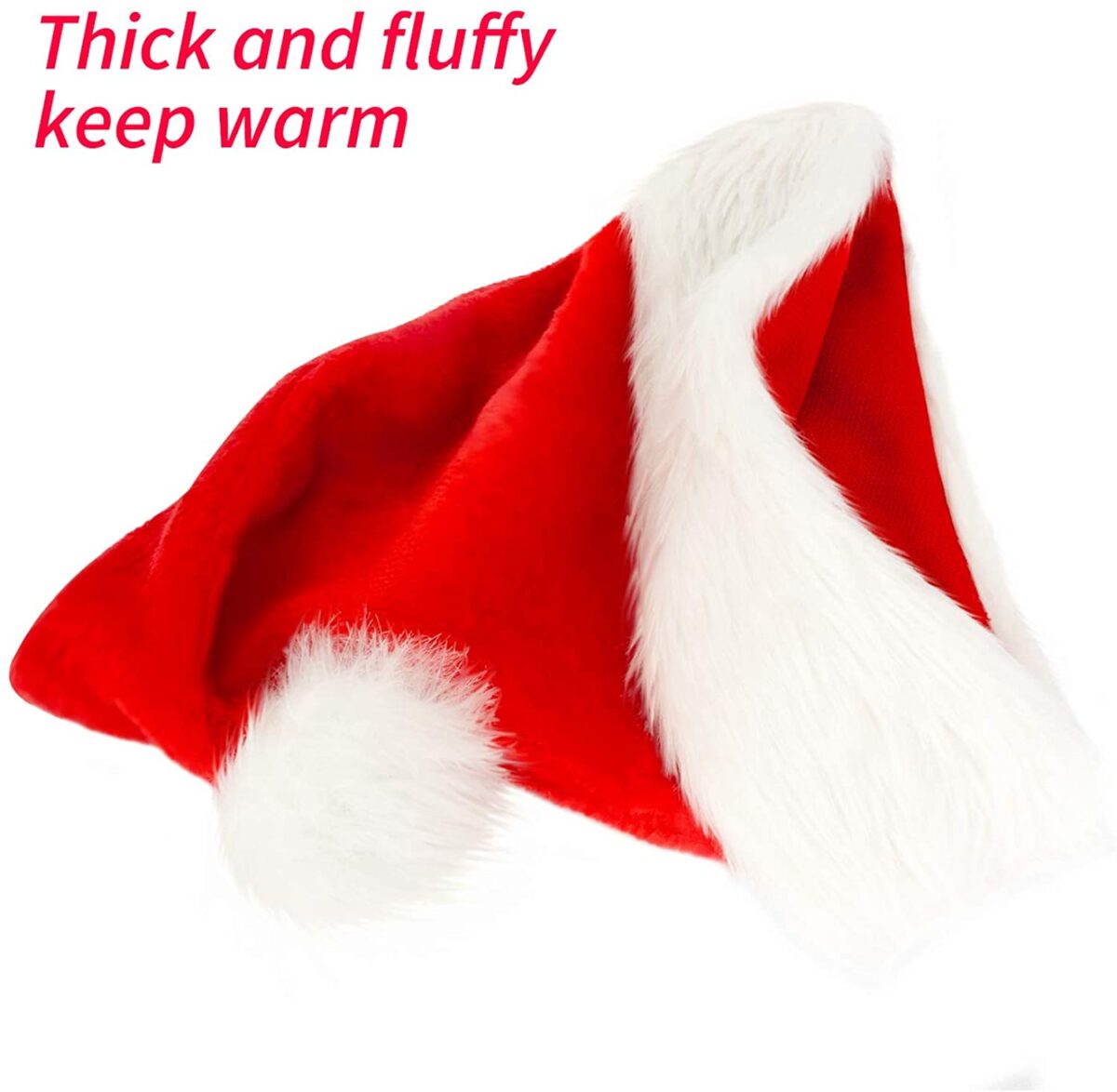 Merry Christmas LED Light Hat Santa Claus - onlinemegasale.com