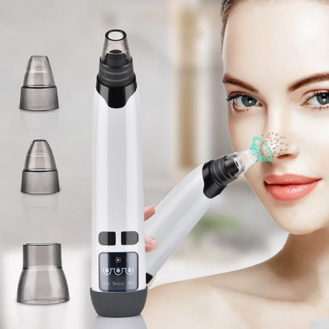 Pore Vacuum Blackhead and Whitehead Remover for Nose and Face - onlinemegasale.com