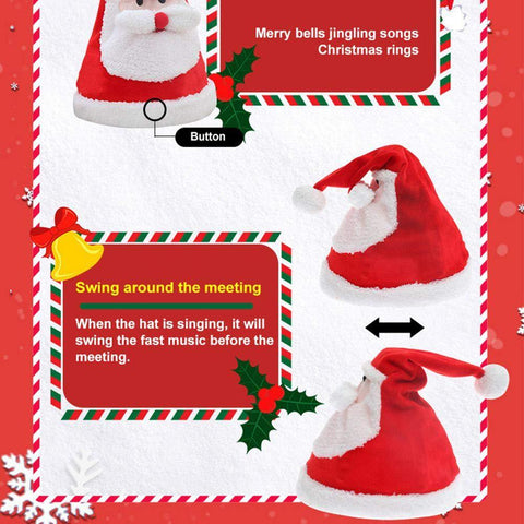 Electric Christmas Hat - onlinemegasale.com