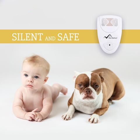 Ultrasonic Bed Bug Repeller (2 Pack) - Get Rid of Bed Bugs in 24 hours - Pest Destruct™ - onlinemegasale.com