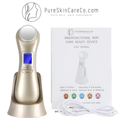6 in 1 LED Photon Therapy Massager Face Skin Lifting Rejuvenation Beauty Device - onlinemegasale.com 6 in 1 LED Photon Therapy Massager Face Skin Lifting Rejuvenation Beauty Device - onlinemegasale.com