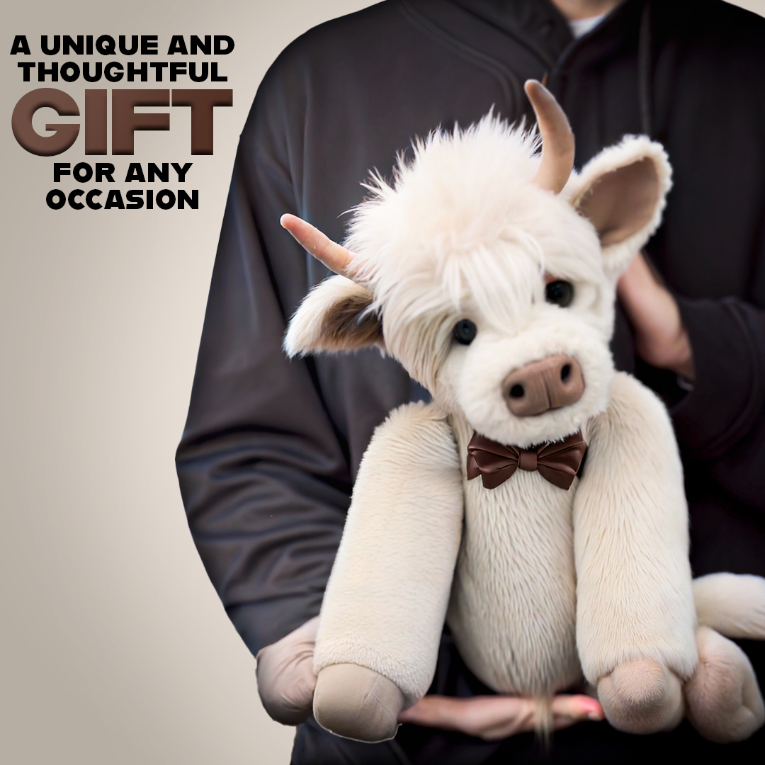 Highland Cow Plush Toy - onlinemegasale.com Highland Cow Plush Toy - onlinemegasale.com