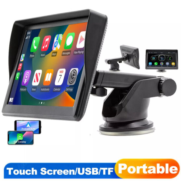 7" /10.2" Touchscreen Car Display with Free Rear View Camera