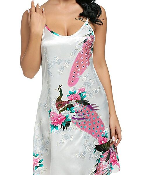 2112 New Good Quality Sexy Silk Nightgowns Female Spaghetti Strap Short Summer Nightdress Women Plus Size Sleepwear Nighties