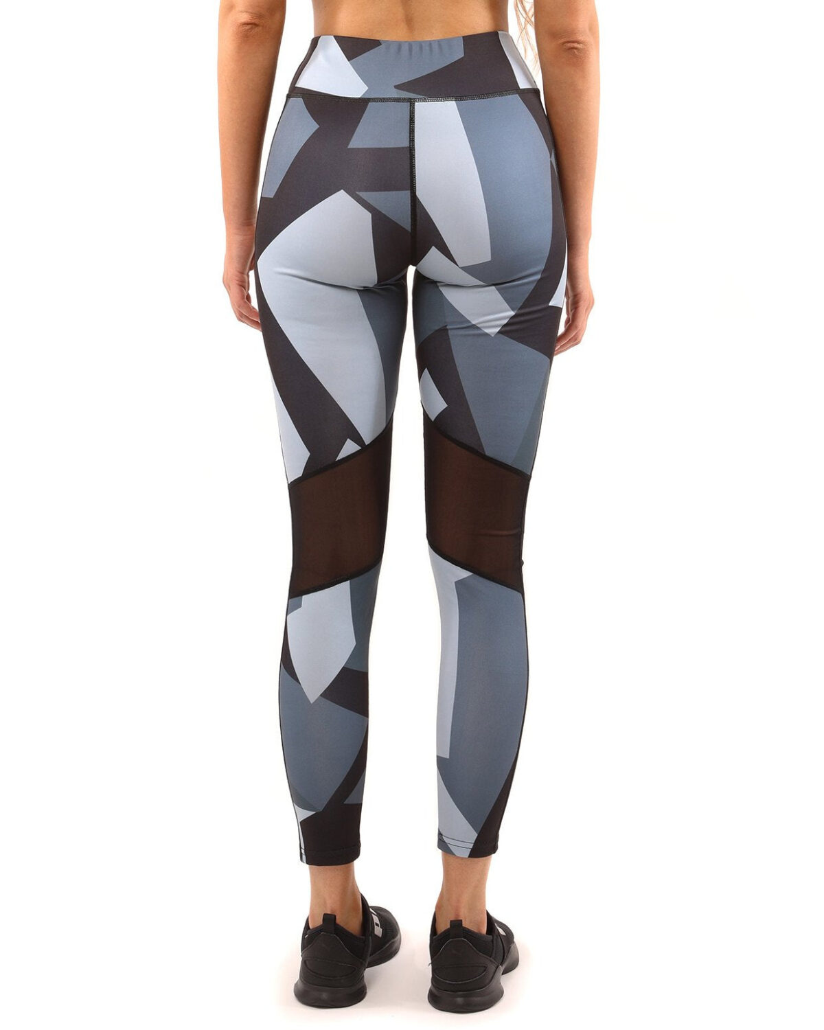 Bondi Set - Leggings & Sports Bra - Black/Grey - onlinemegasale.com