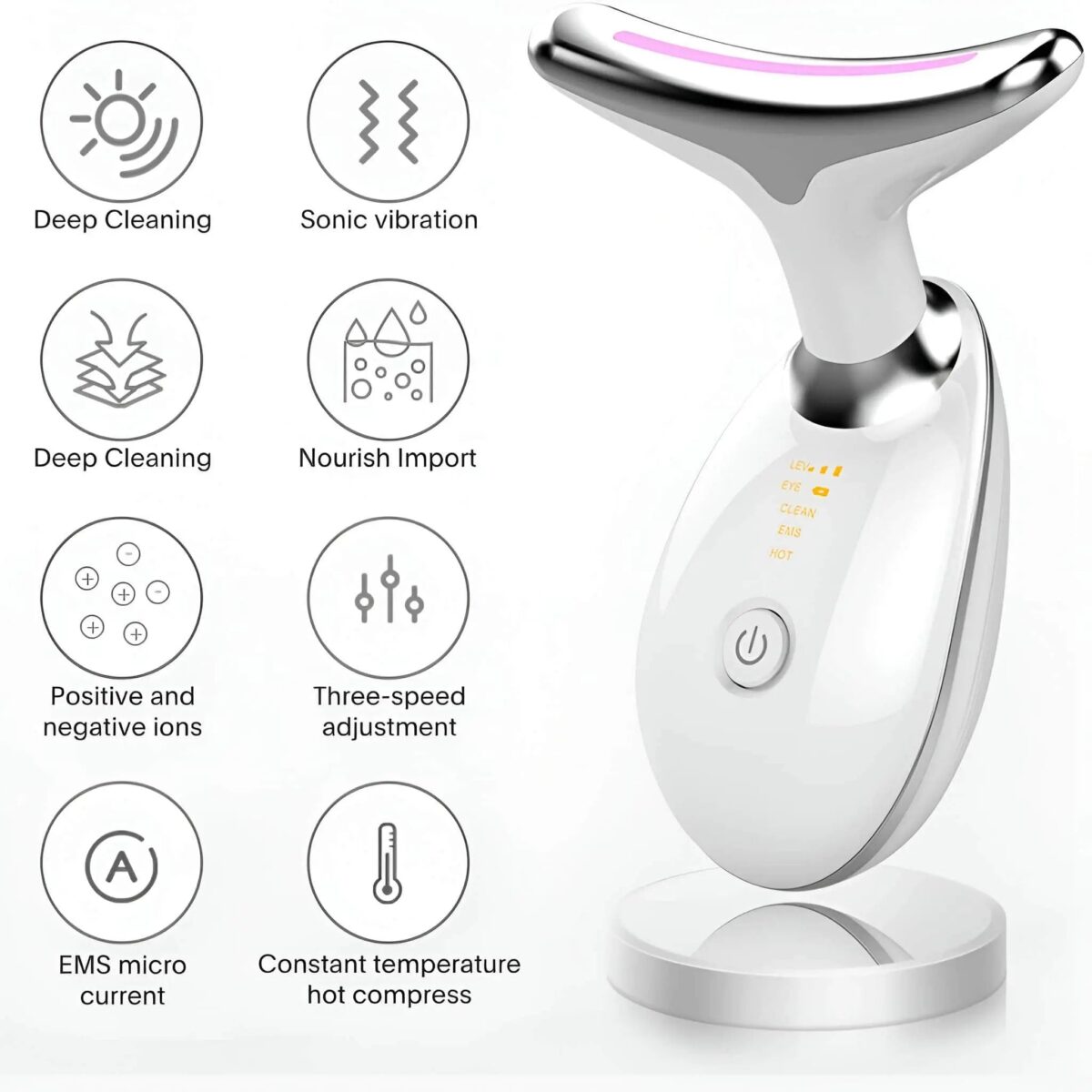 Anti Wrinkle Face Massager for Neck and Face Sculpting Great For Anti-Aging - onlinemegasale.com