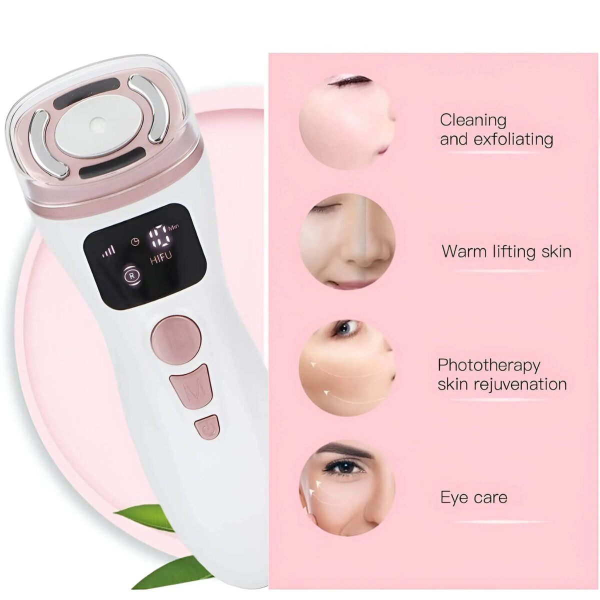 HiFU RF Ultrasonic Facial Machine For Skin Tightening - onlinemegasale.com