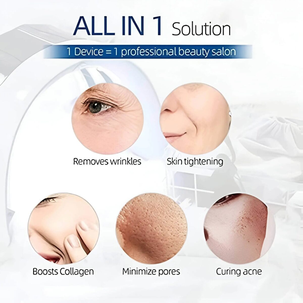 7-Color PDT Photon LED Therapy, Revitalize & Rejuvenate Your Skin - onlinemegasale.com