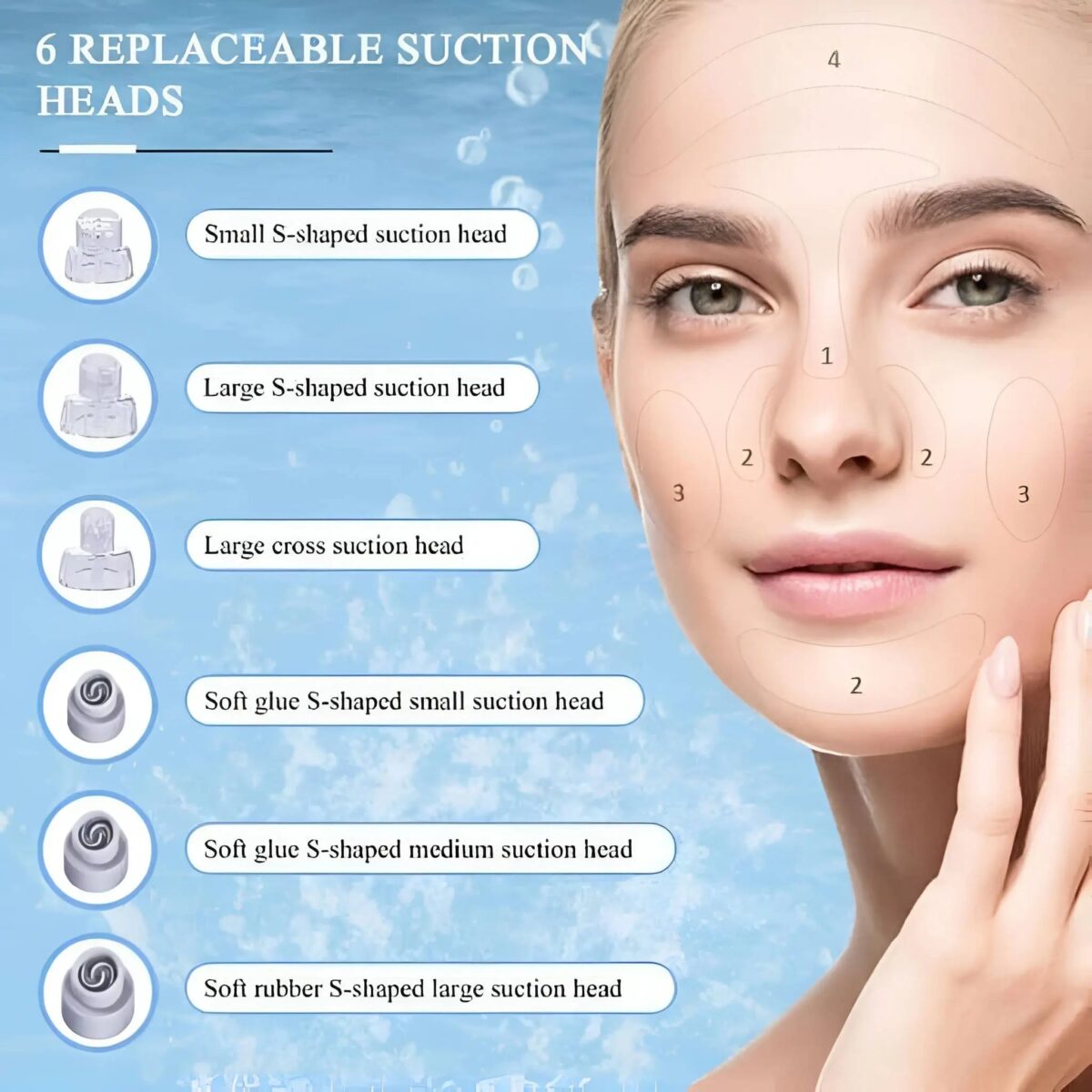 Hydrodermabrasion Blackhead Remover And Vacuum Pore Cleaner - onlinemegasale.com