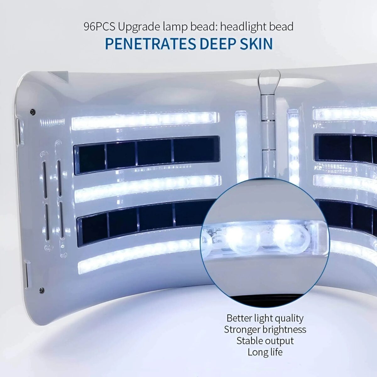 7-Color PDT Photon LED Therapy, Revitalize & Rejuvenate Your Skin - onlinemegasale.com