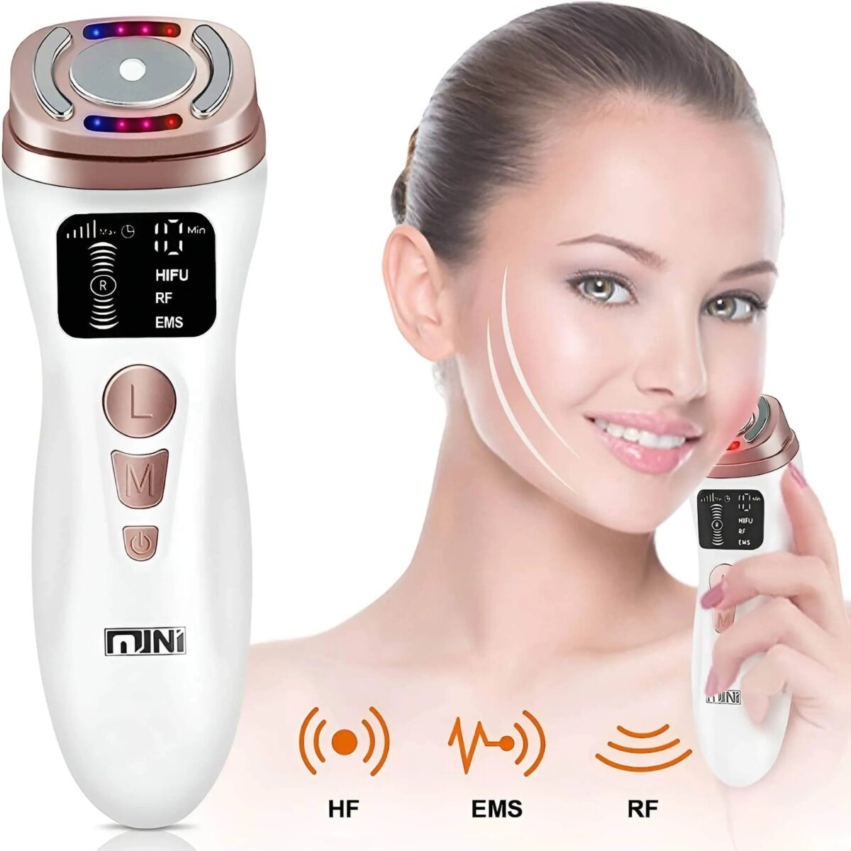 HiFU RF Ultrasonic Facial Machine For Skin Tightening - onlinemegasale.com
