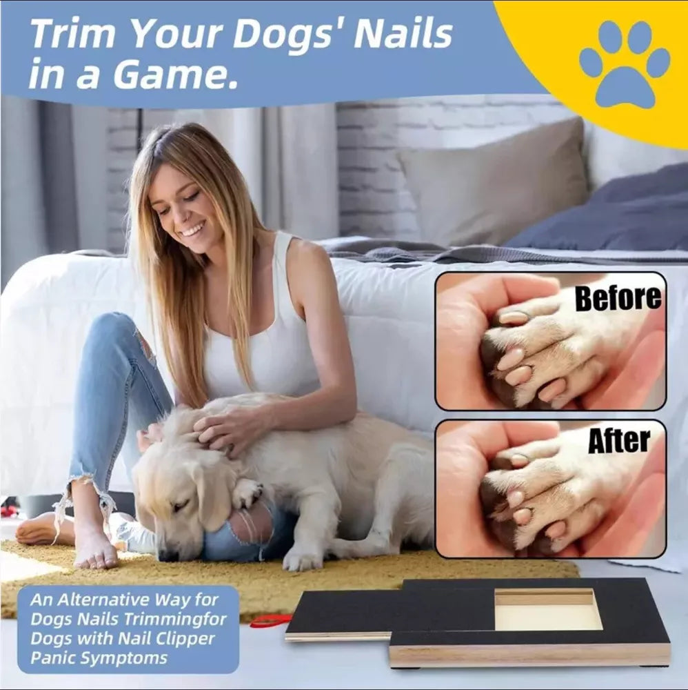 ScratchPaws Durable Nail Grooming Board for Dogs - onlinemegasale.com ScratchPaws Durable Nail Grooming Board for Dogs - onlinemegasale.com