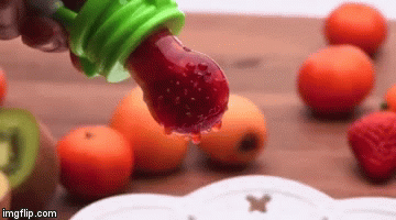 Baby Pacifier - Fruit Food Kids Nipple Feeder - onlinemegasale.com