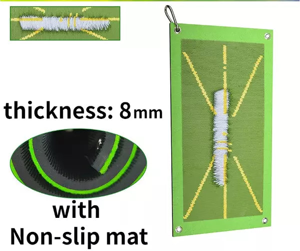 Golf Training Mat for Swing Detection Batting - onlinemegasale.com Golf Training Mat for Swing Detection Batting - onlinemegasale.com