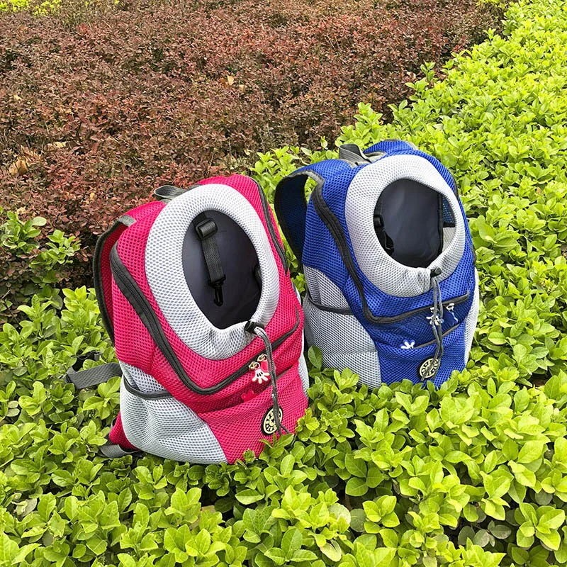 Portable Travel Backpack Outdoor Pet Dog Carrier - onlinemegasale.com