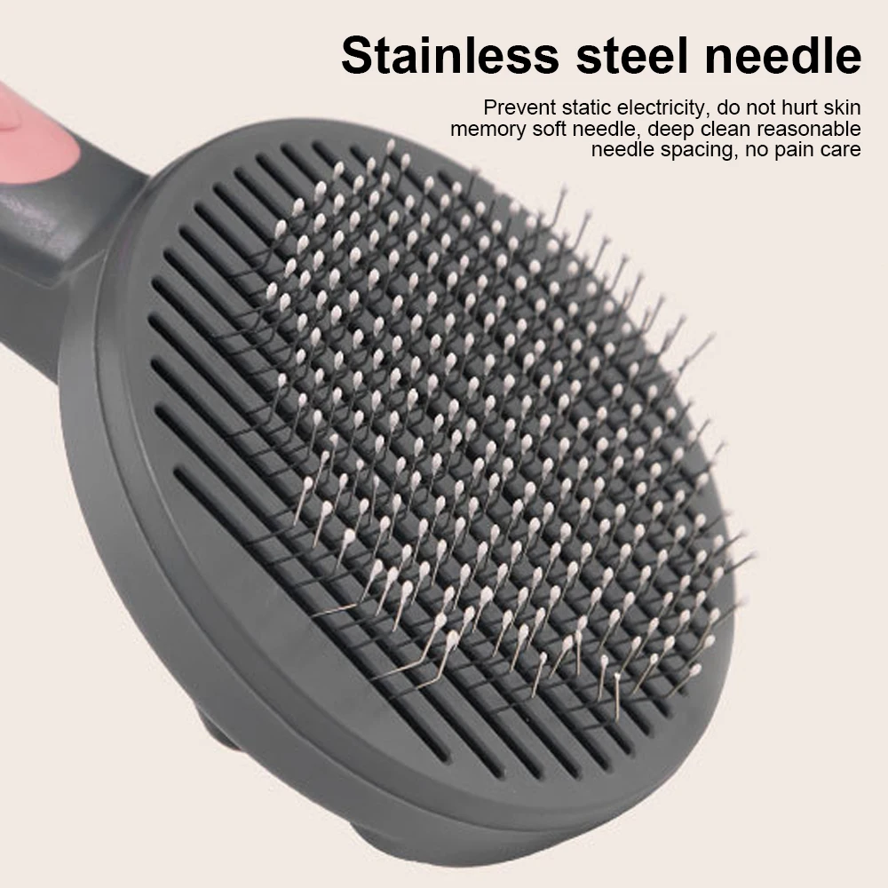 Cat Hair Cleaner Comb Brush For Cat Grooming - onlinemegasale.com