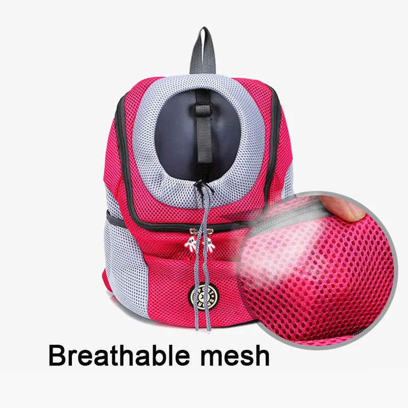 Portable Travel Backpack Outdoor Pet Dog Carrier - onlinemegasale.com