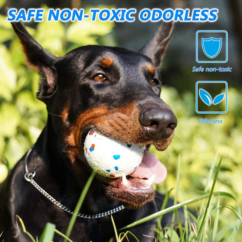 Solid Interactive Bite Resistant Dog Ball - onlinemegasale.com