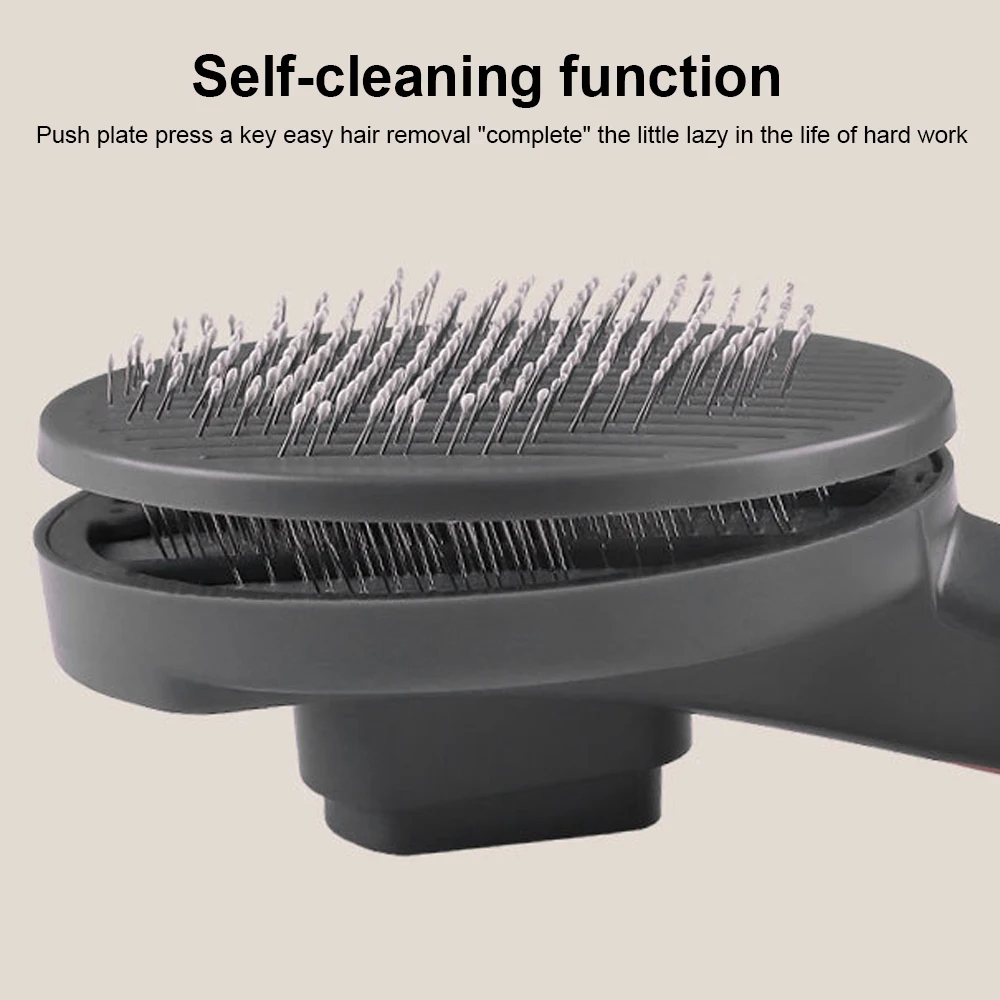 Cat Hair Cleaner Comb Brush For Cat Grooming - onlinemegasale.com
