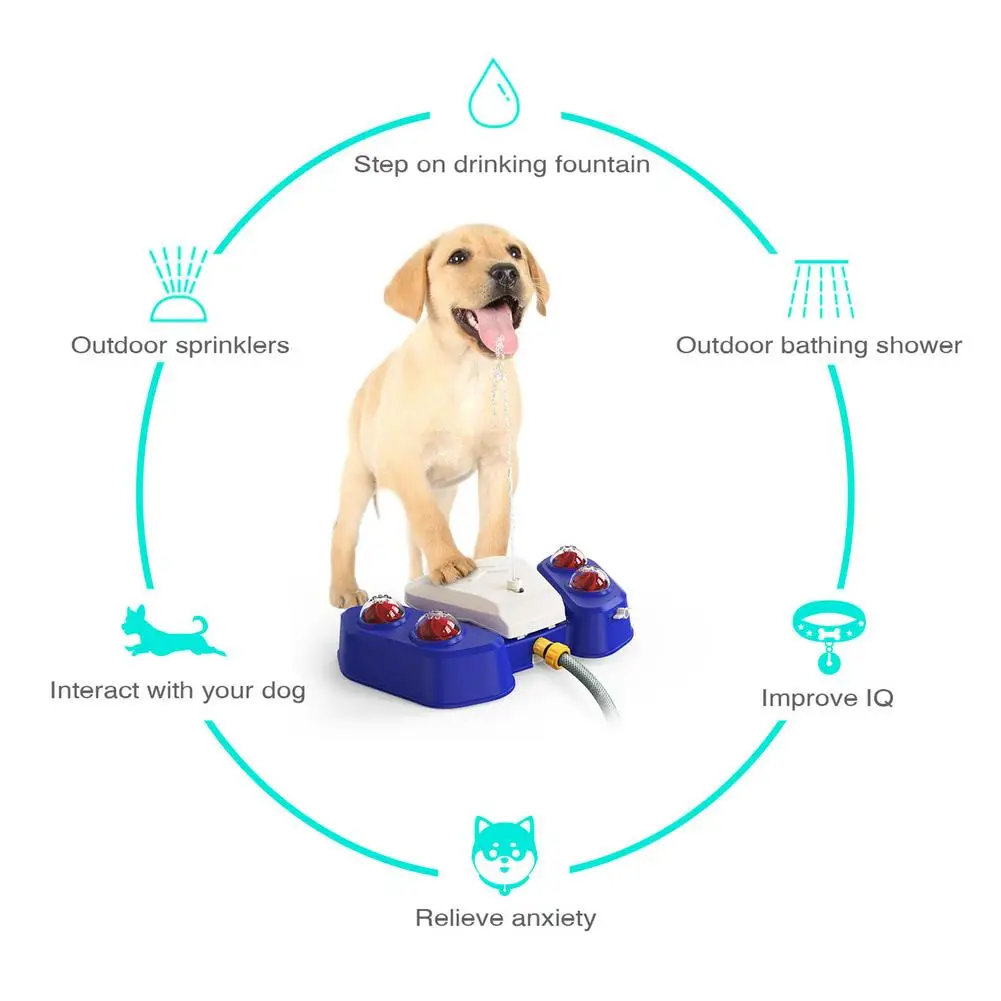 Automatic Dog Water Sprinkler Fountain - onlinemegasale.com