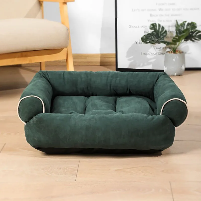 Warm Luxury Sofa Soft Dog Bed - onlinemegasale.com