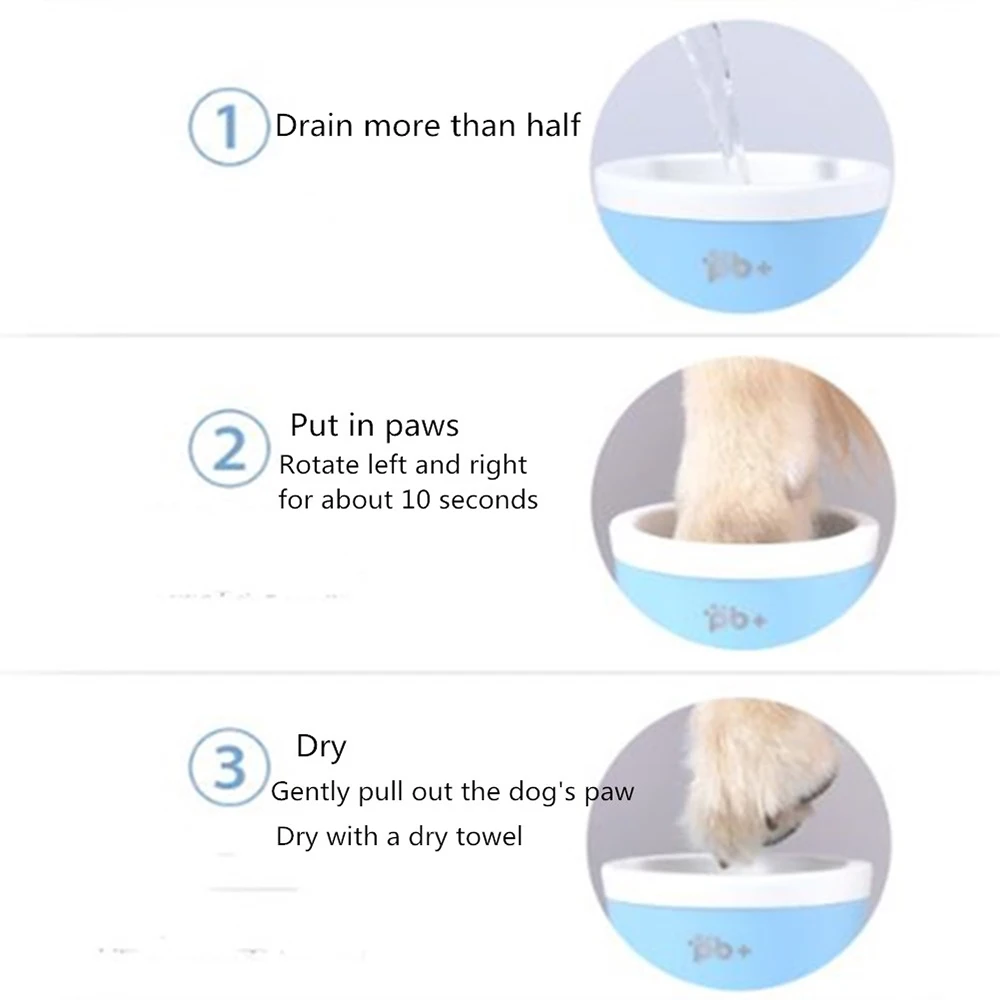 Portable Dog Paw Cleaner Cup - onlinemegasale.com