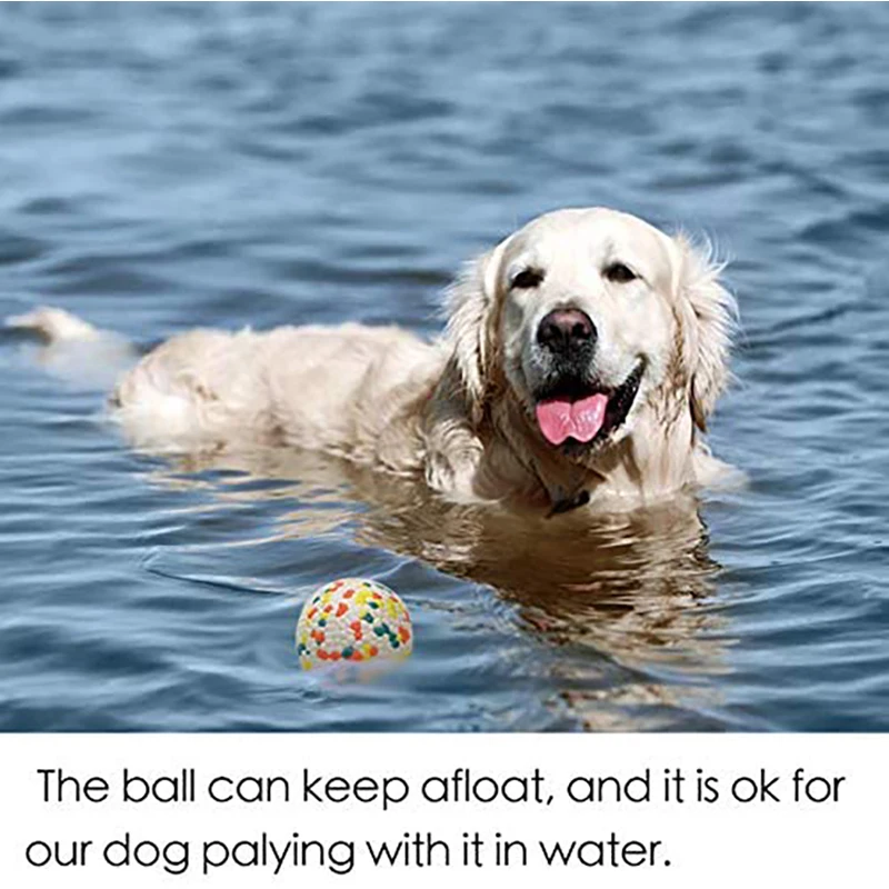Solid Interactive Bite Resistant Dog Ball - onlinemegasale.com